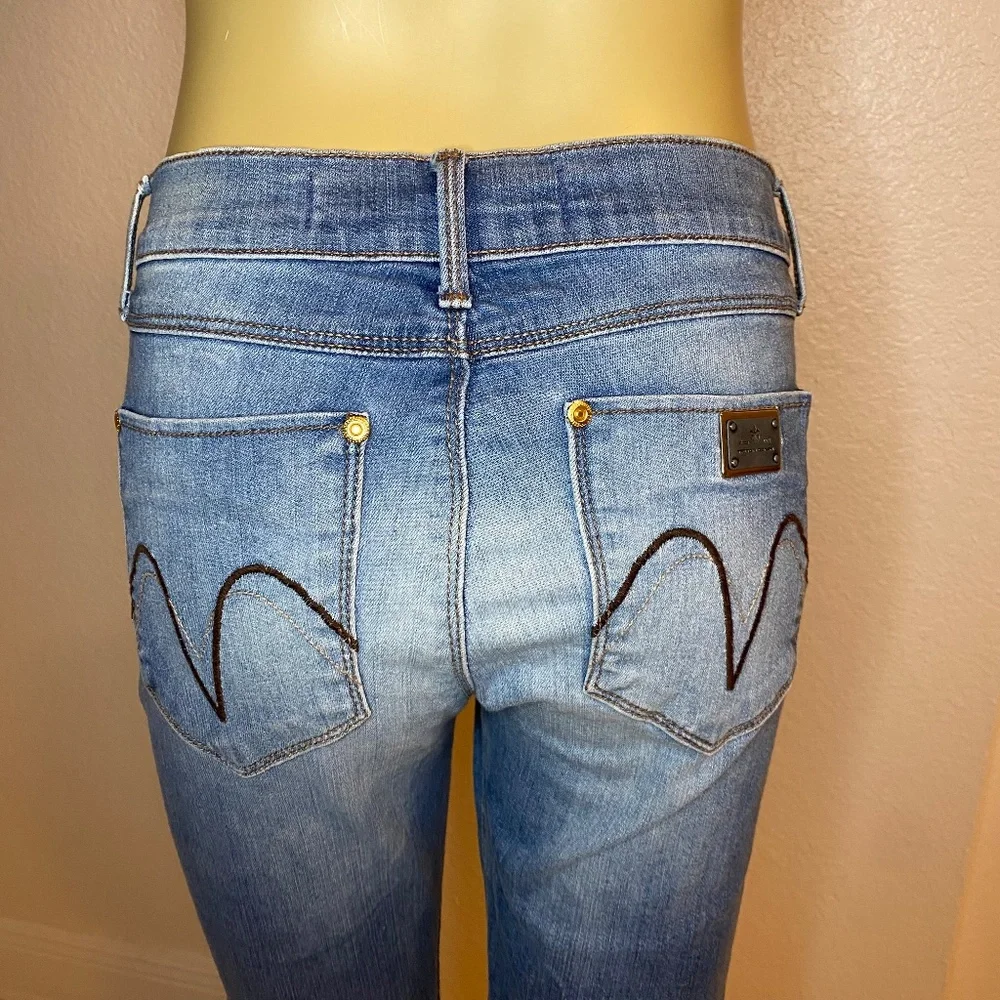 Triton Jeanswear Women's Slim Leg Fatima Skinny Size 42 -0159 - Picture 9 of 11